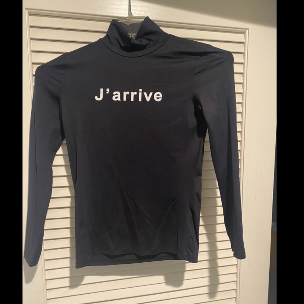 Black Zara turtle neck